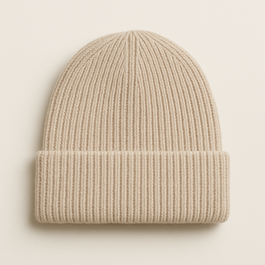 Andean Beanie - BEIGE